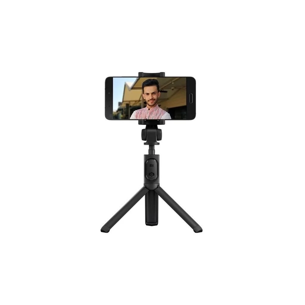 2in1 szelfi bot és állvány fekete