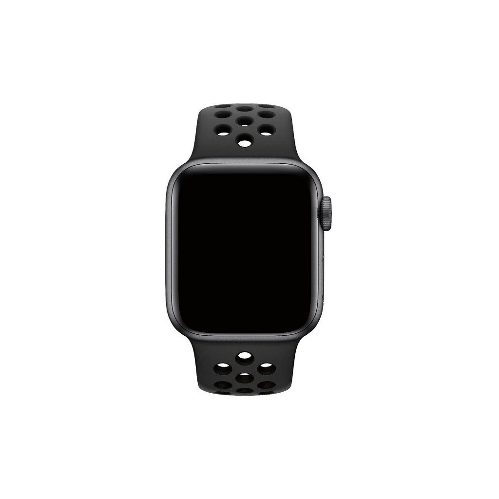MX8C2FE/A Apple Watch 40mm készülékhez Nike Sport Band óraszíj antracit/fekete