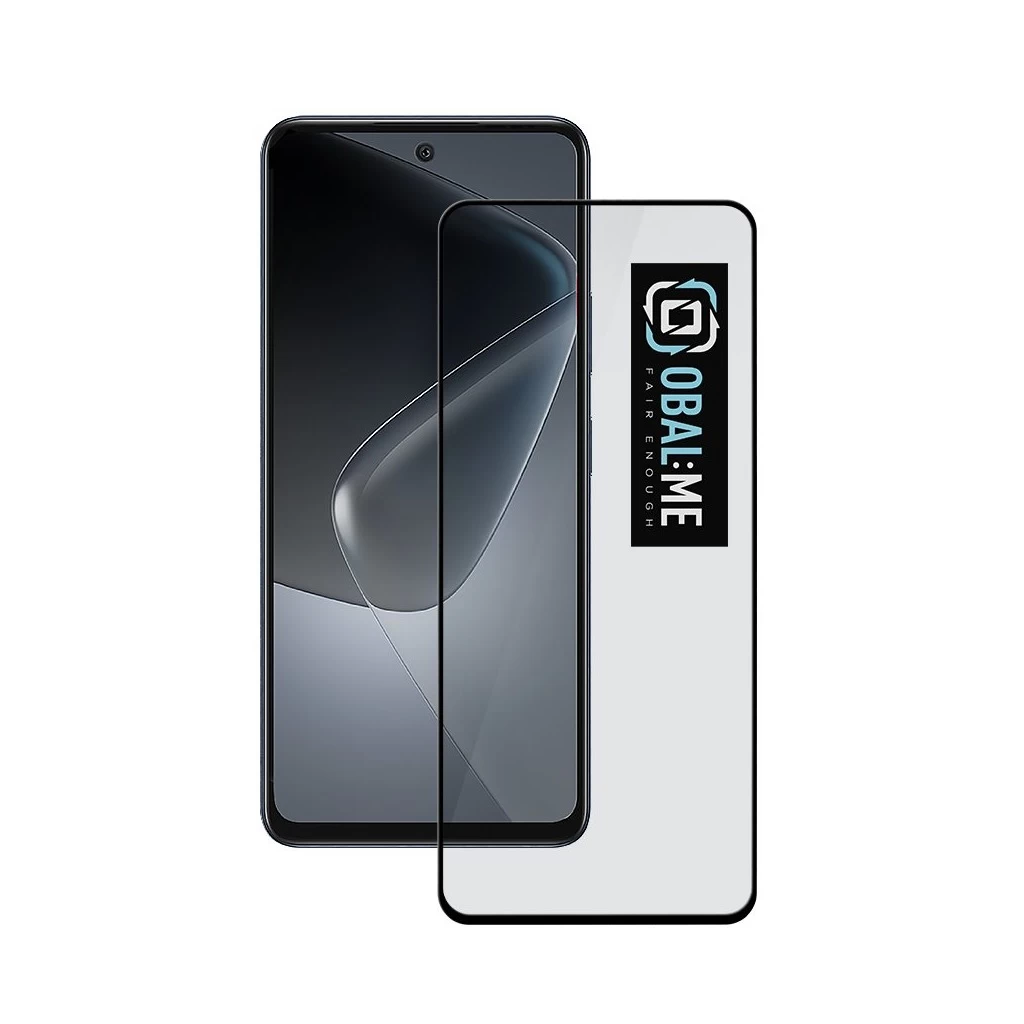 OBAL:ME 5D üvegkijelzővédő Infinix Hot 50 4G készülékhez fekete