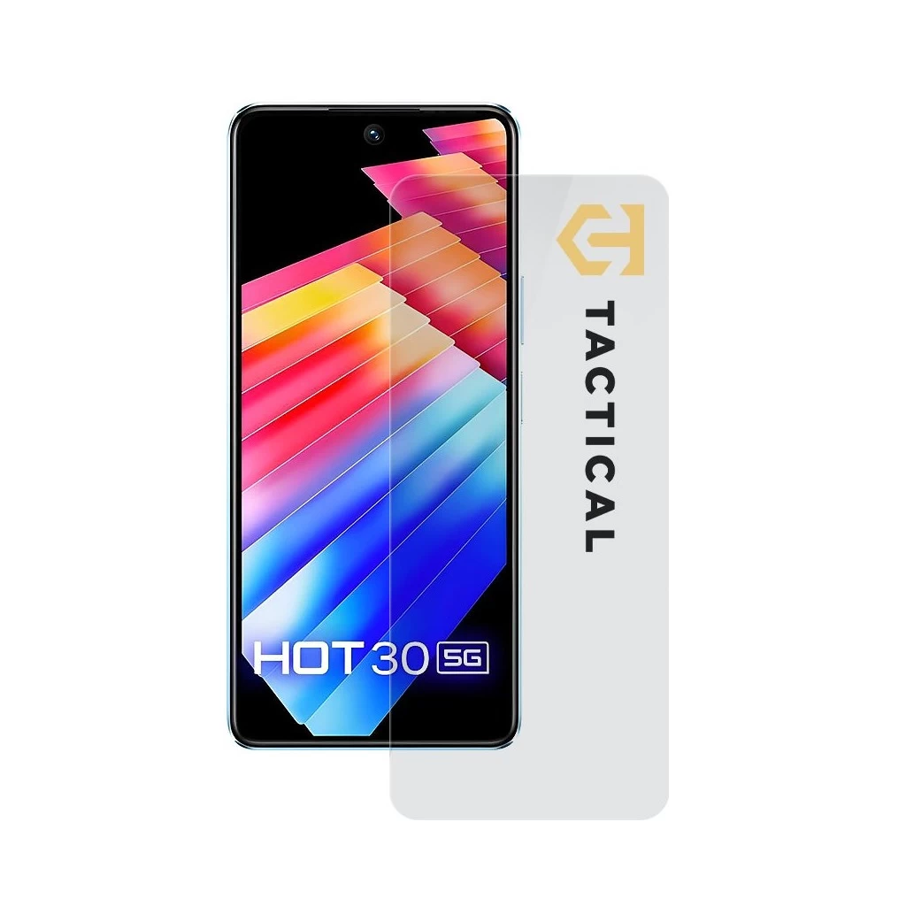 Tactical Glass Shield 2.5D kijelzővédő Infinix Hot 30 5G készülékhez átlátszó