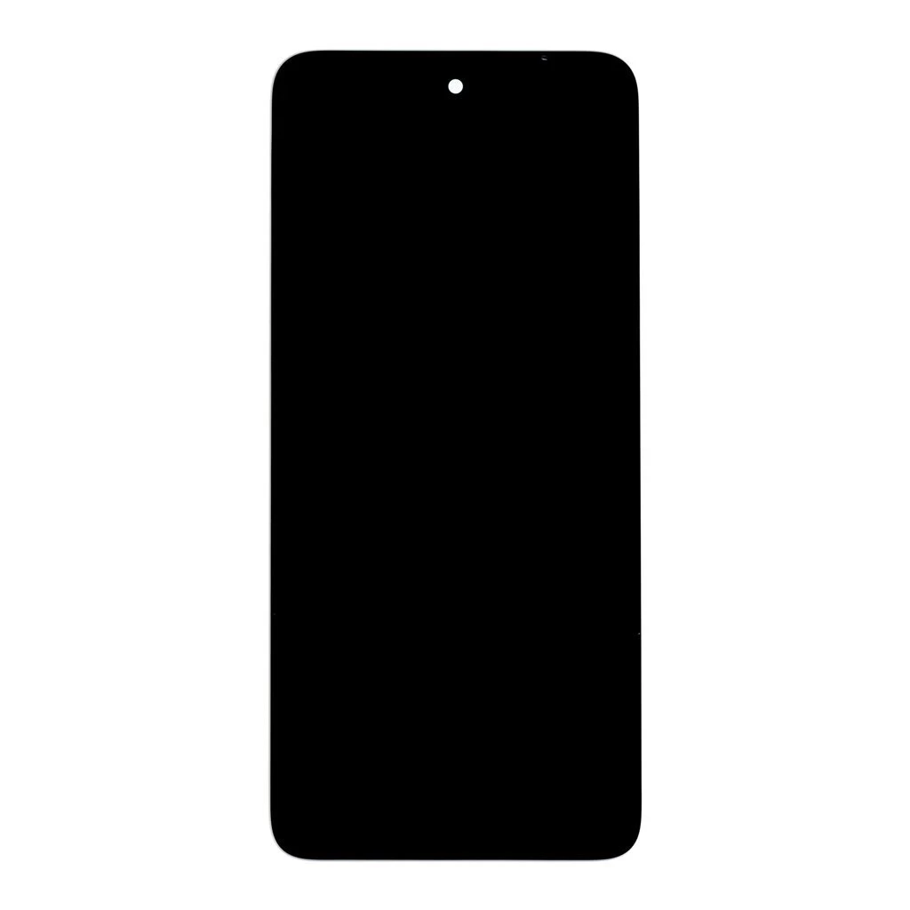 Motorola E15/G05 készülékhez LCD kijelző + érintő egység + elülső tok (Service Pack)