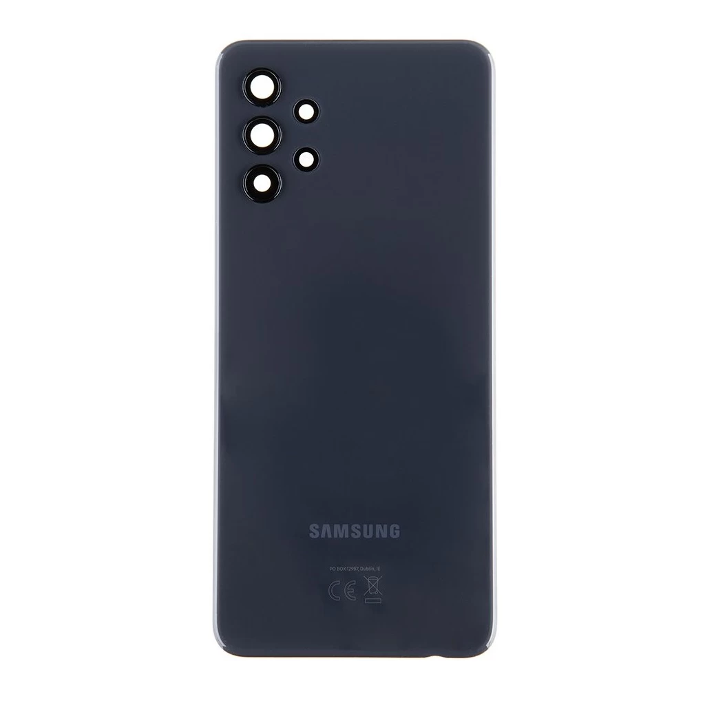 Samsung A326 Galaxy A32 5G készülékhez hátoldali tok fekete (Service Pack)