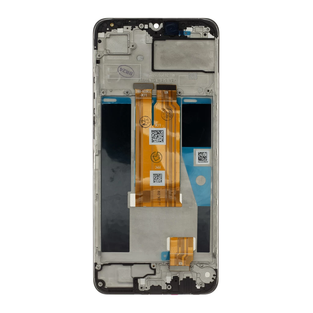 LCD kijelző + érintőegység + elülső tok Realme C63 4G készülékhez