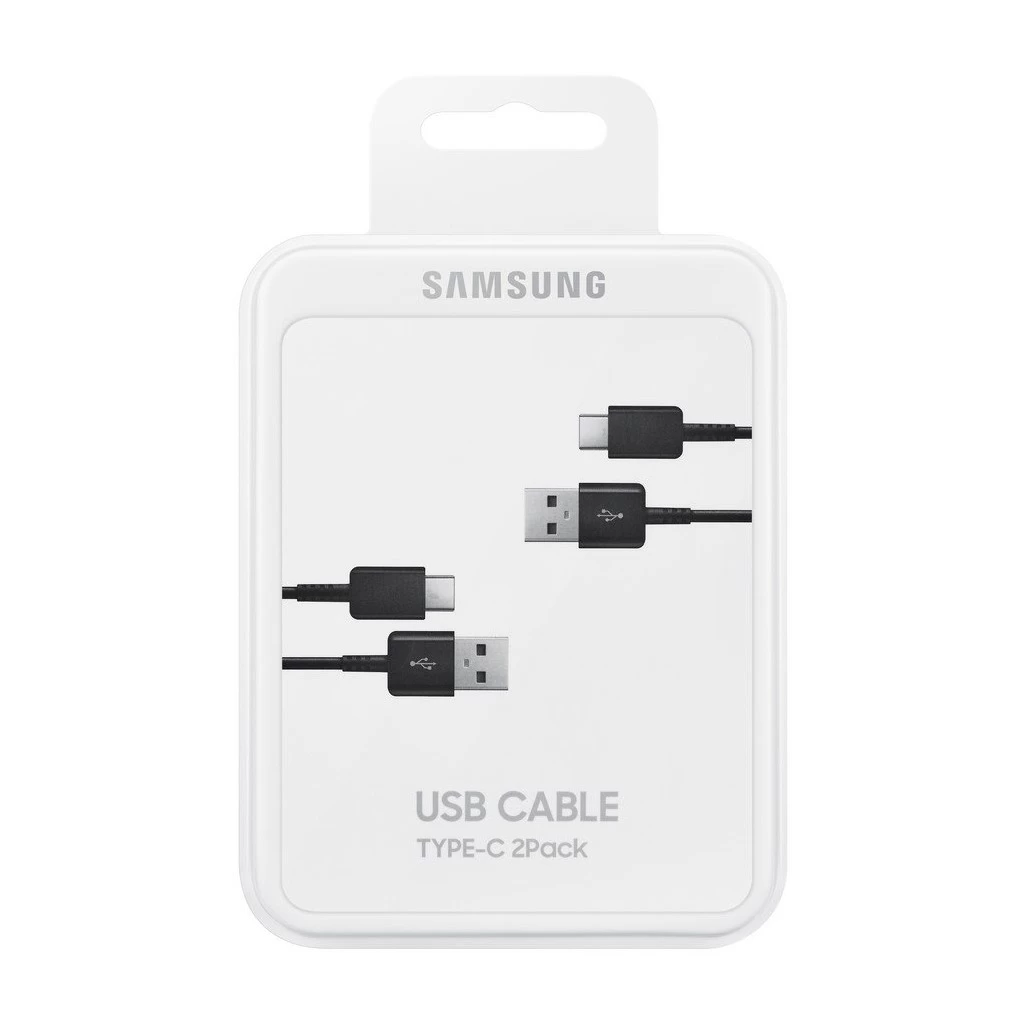 EP-DG930MBE Samsung USB-C adatkábelek 2 db fekete (Sérült csomagolás)