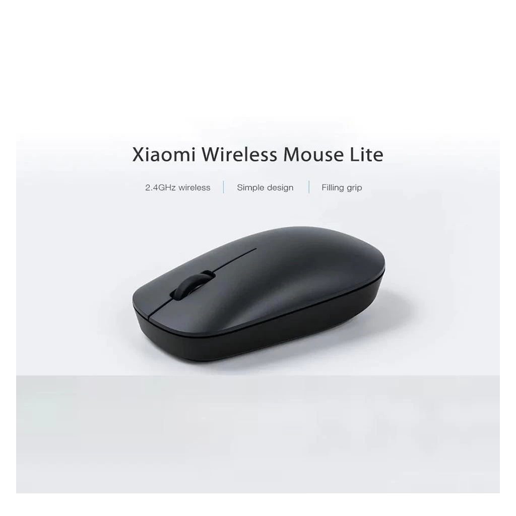 Xiaomi vezeték nélküli egér Lite fekete