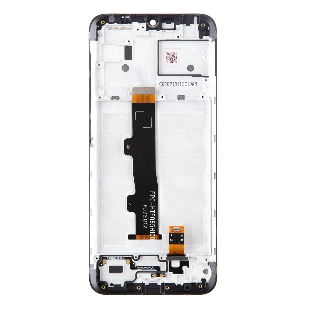 Motorola E7/E7i készülékhez Power LCD kijelző + érintő egység + elülső tok (Service Pack)