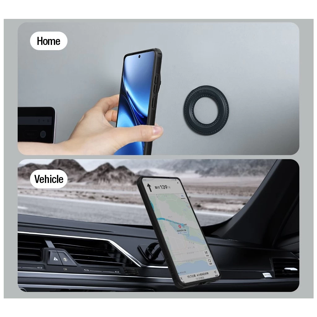 Nillkin CamShield Prop Magnetic tok Vivo X200 Pro készülékhez fekete