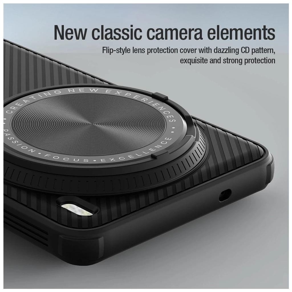 Nillkin CamShield Prop Magnetic tok Vivo X200 Pro készülékhez fekete