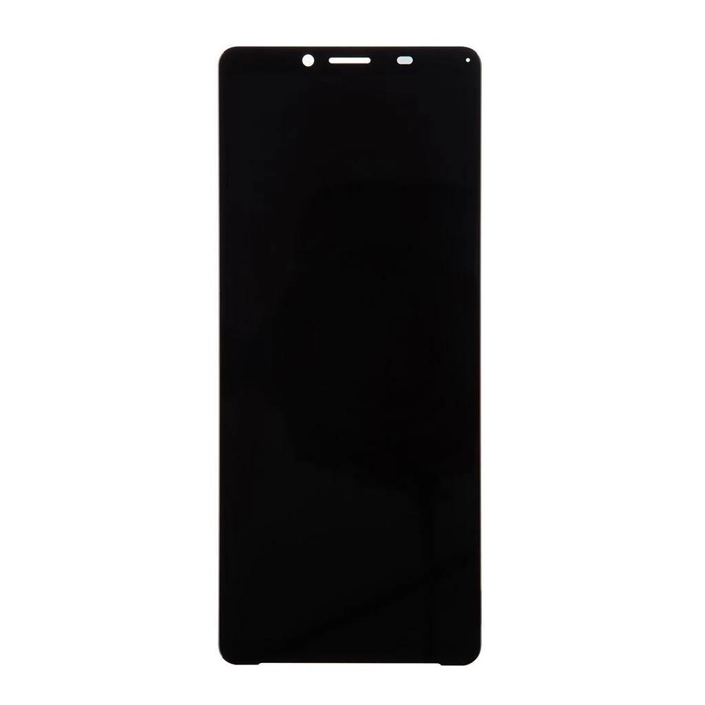 LCD kijelző + érintős egység, Sony AU52 Xperia 10 II készülékhez (Service Pack) fekete