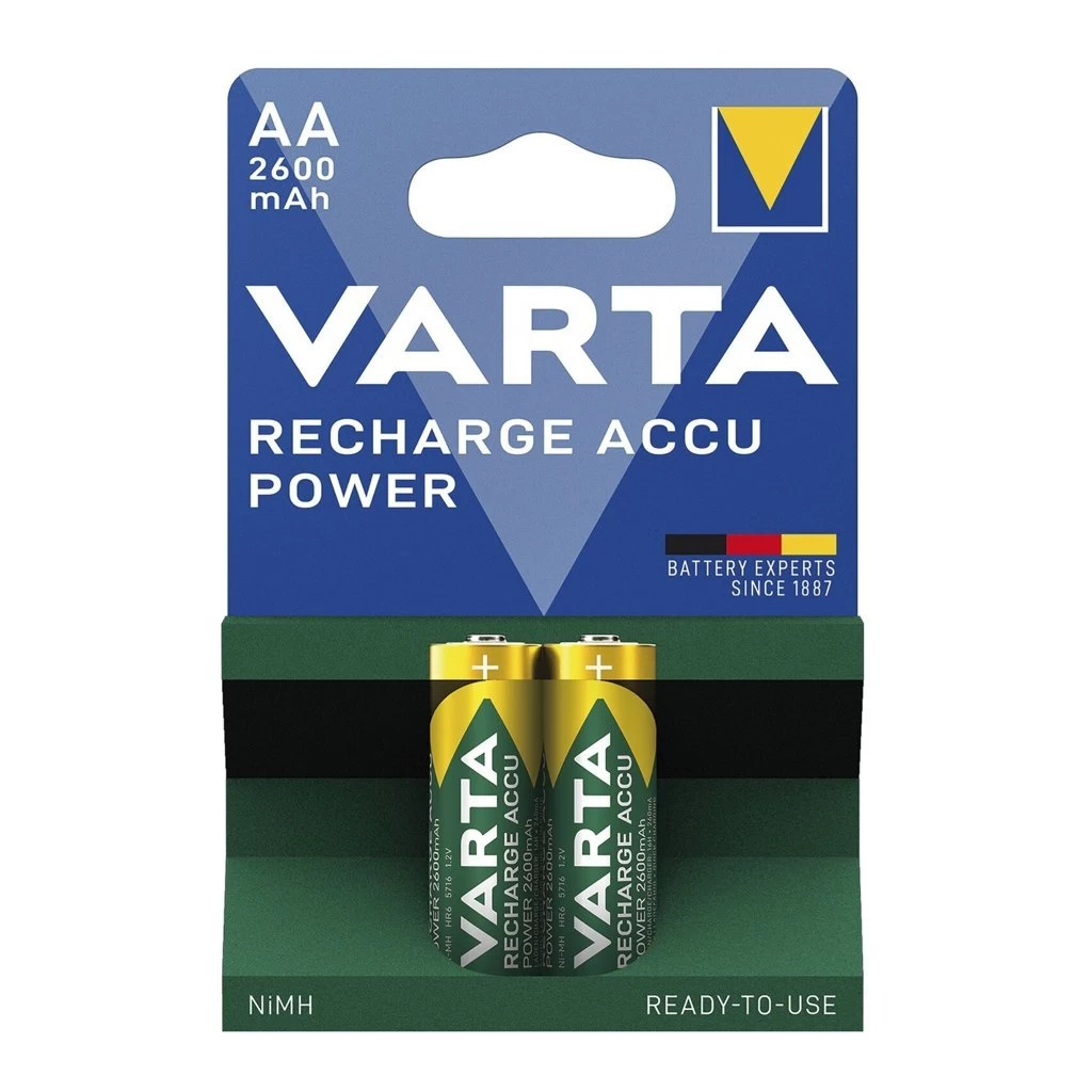 Varta Recharge Accu Power AA 2600 mAh akkumulátor 2db