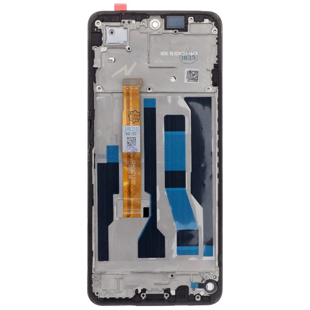 LCD kijelző + érintő egység + elülső tok Realme C75 készülékhez