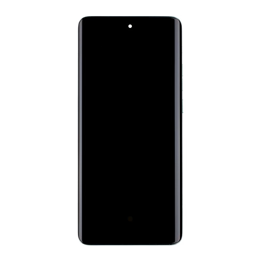 Motorola Edge 40 Neo készülékhez LCD kijelző + érintő egység + elülső burkolat Soothing Sea (Service Pack)