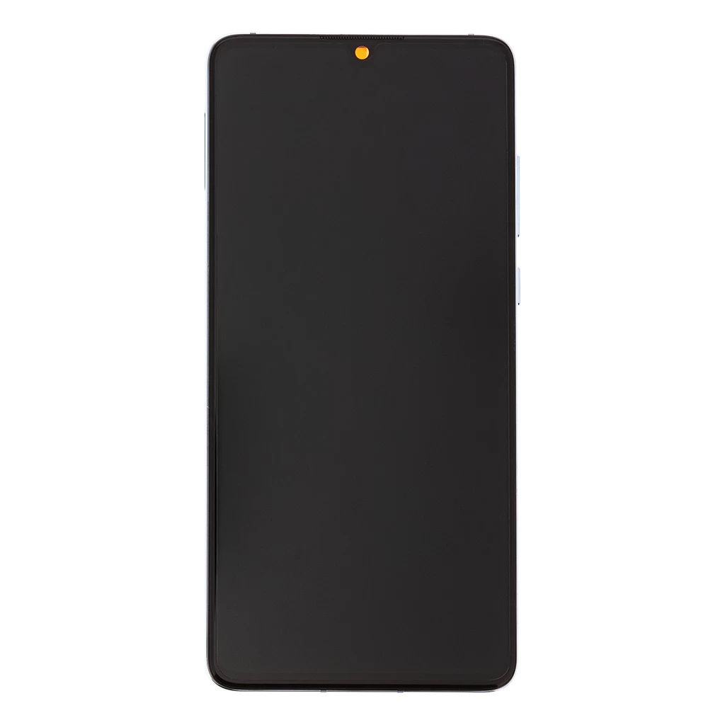LCD kijelző + érintő egység + elülső borító Huawei P30 Breathing Crystal készülékhez (Service Pack)