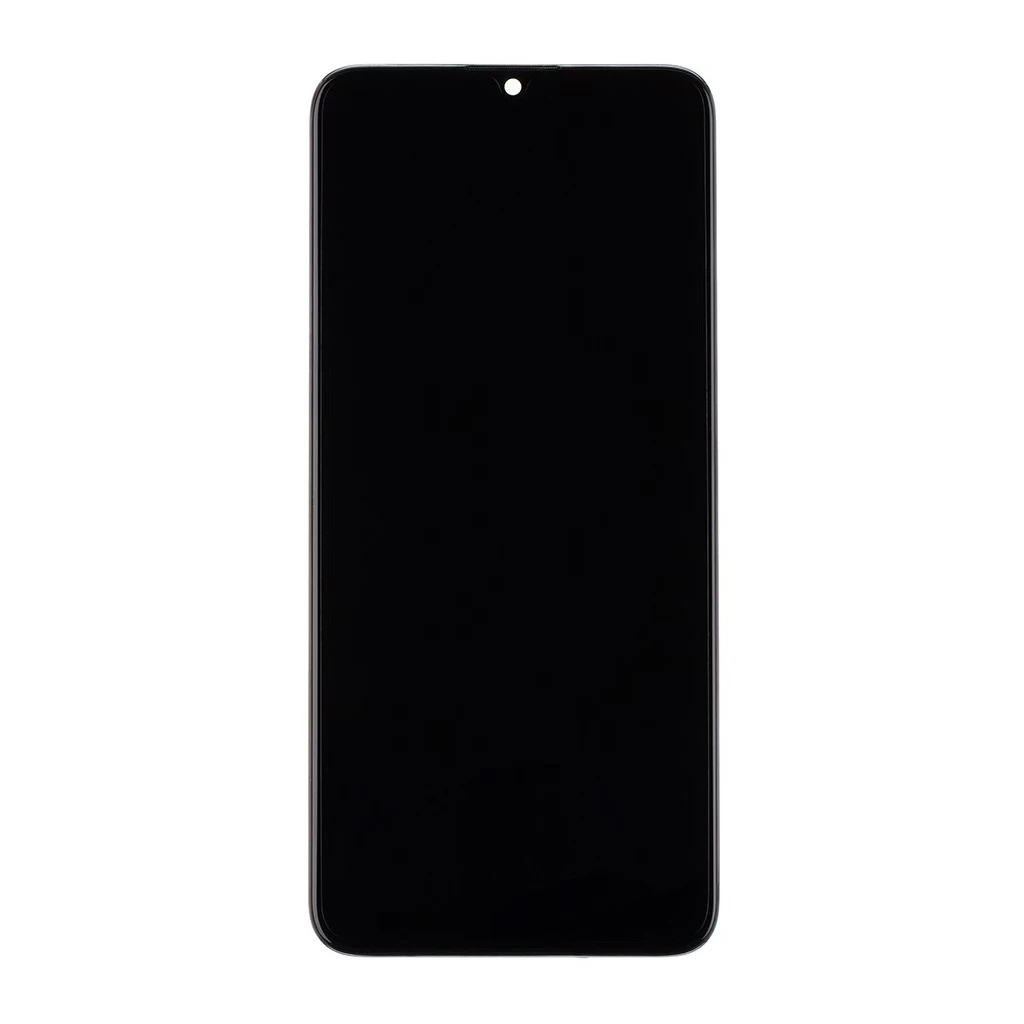 LCD kijelző + érintőegység + előlap Honor X7 készülékhez fekete (Service Pack)