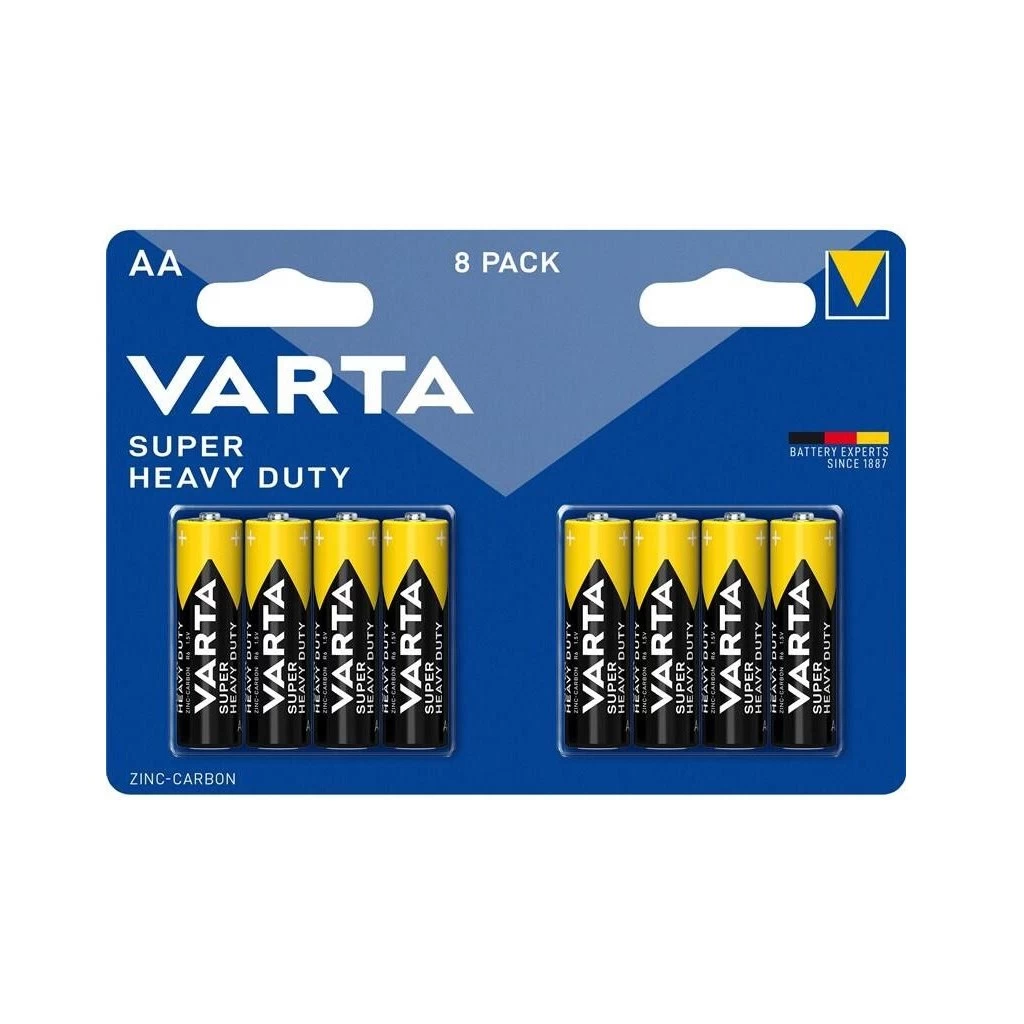 Varta Super Heavy Duty AA elem 8 db