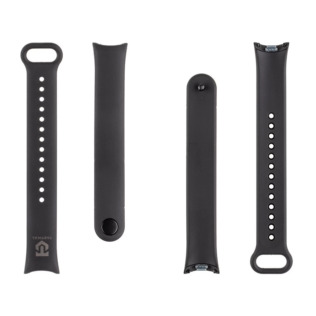 Tactical 846 szilikon szíj Xiaomi Smart Band 8/9 készülékhez fekete