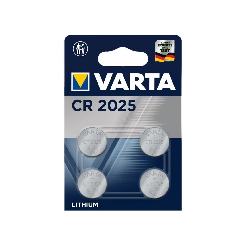 Varta CR 2025 elem, 4 db