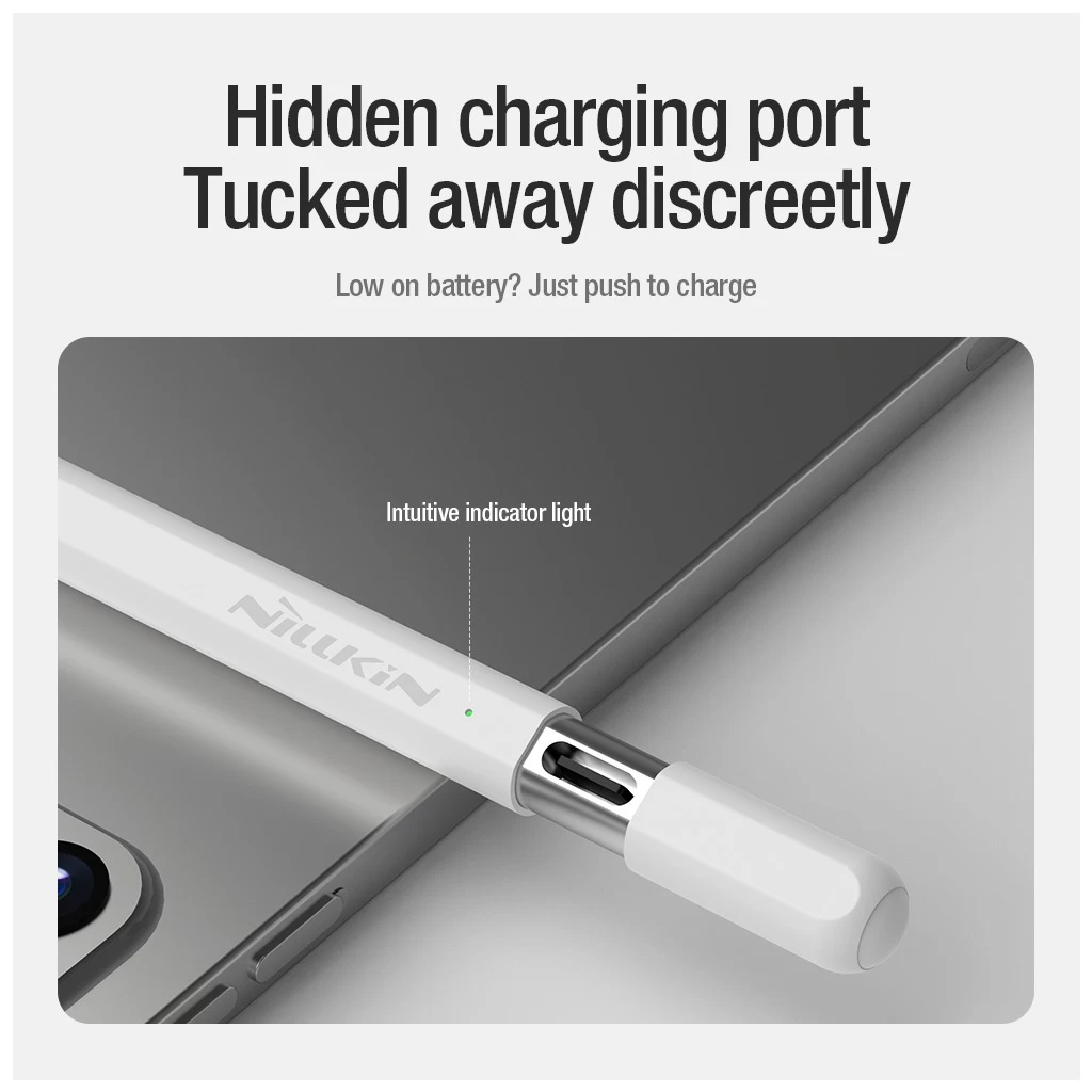 Nillkin érintőtoll iSketch S3 Apple iPad készülékhez fehér