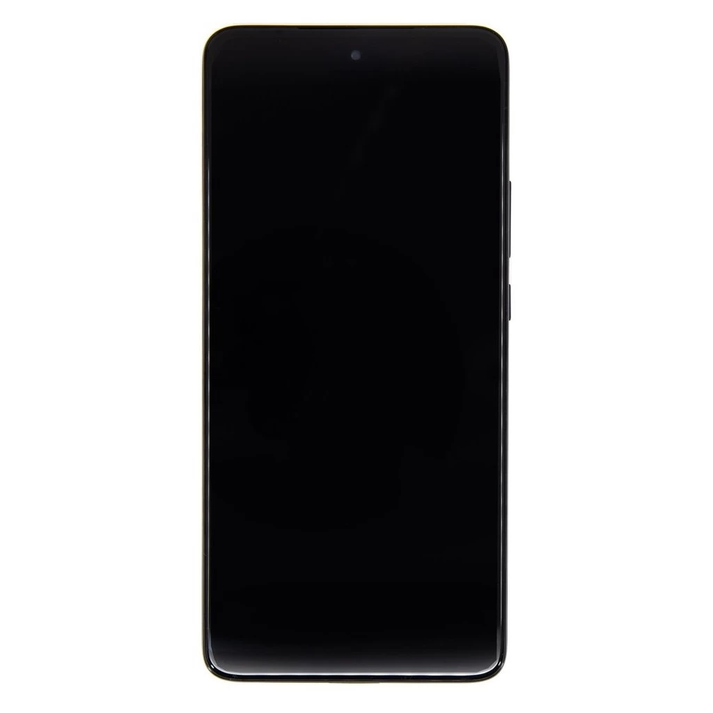 Motorola Edge 30 LCD kijelző + érintő egység + elülső tok készülékhez meteor szürke (Service Pack)