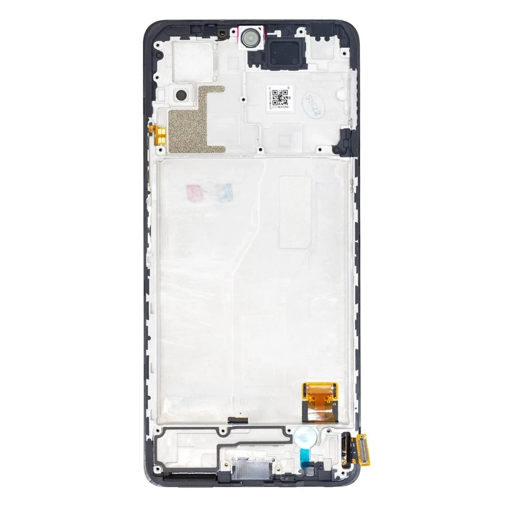 LCD kijelző + érintő egység + elülső tok a Xiaomi Redmi Note 10 Pro Tarnish készülékhez (Service Pack)