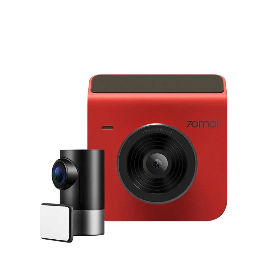 70mai Autókamera A400 QHD + Rear Cam RC09 szett piros