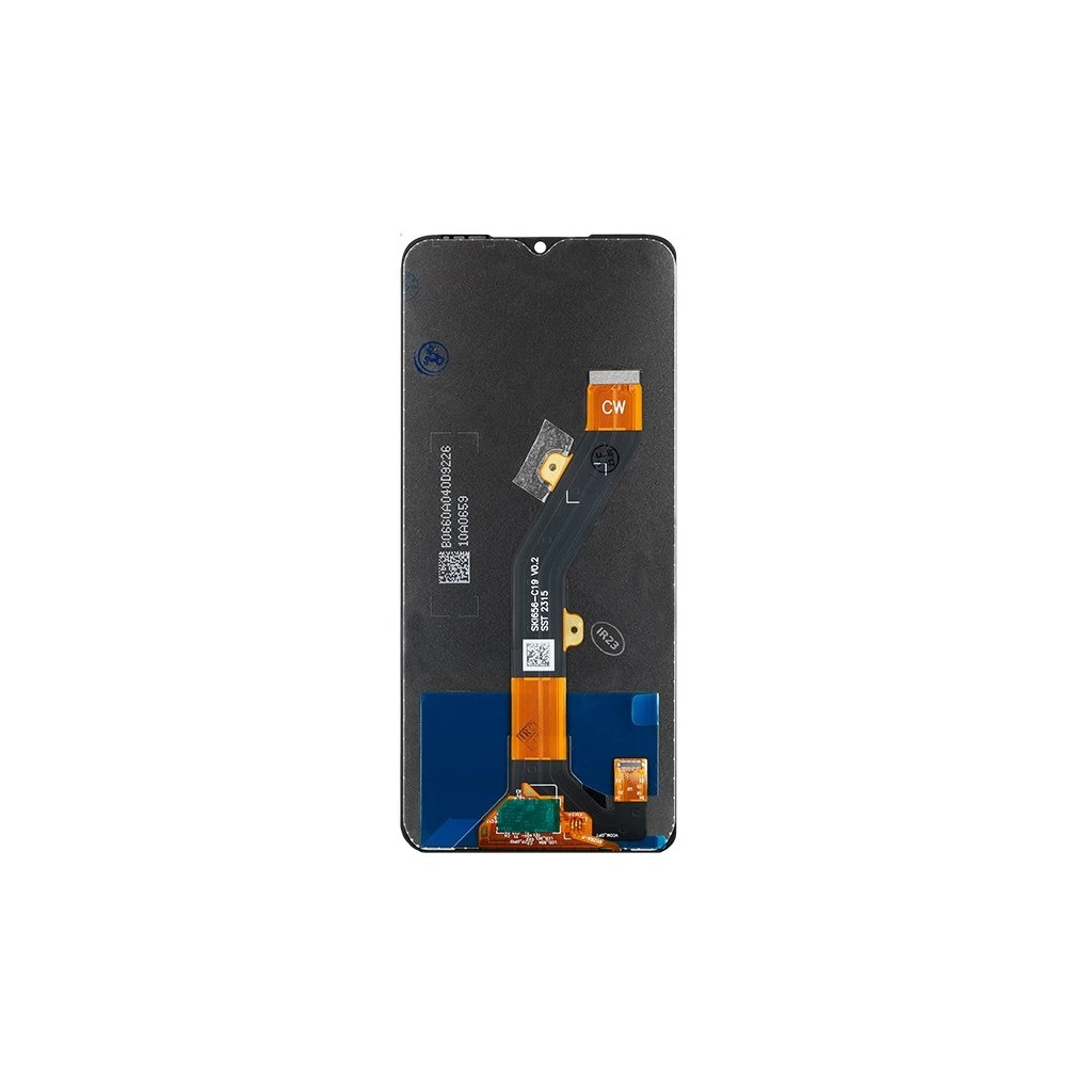 LCD kijelző + érintő egység Infinix Hot 30i készülékhez fekete
