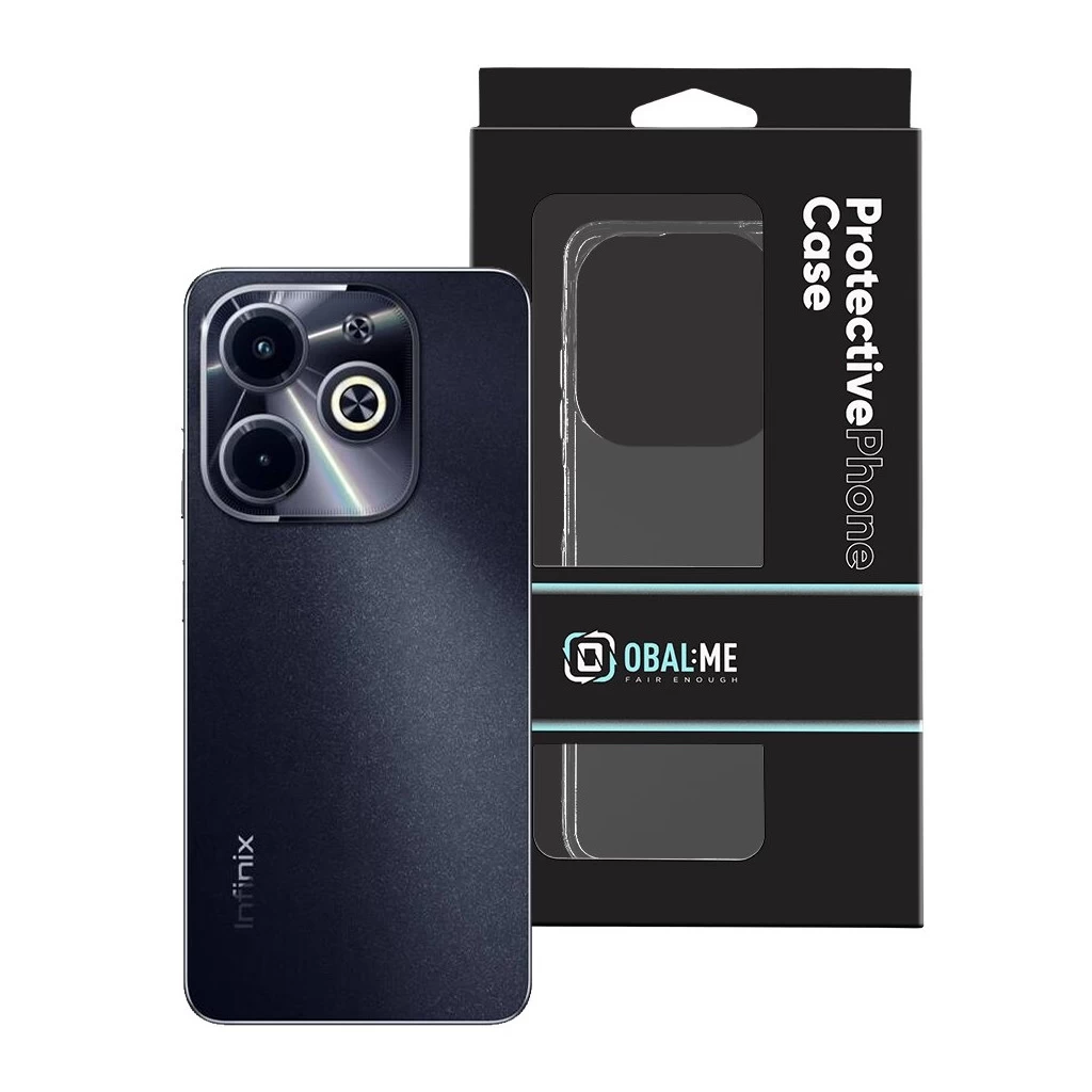 OBAL:ME TPU tok Infinix Hot 40i készülékhez átlátszó