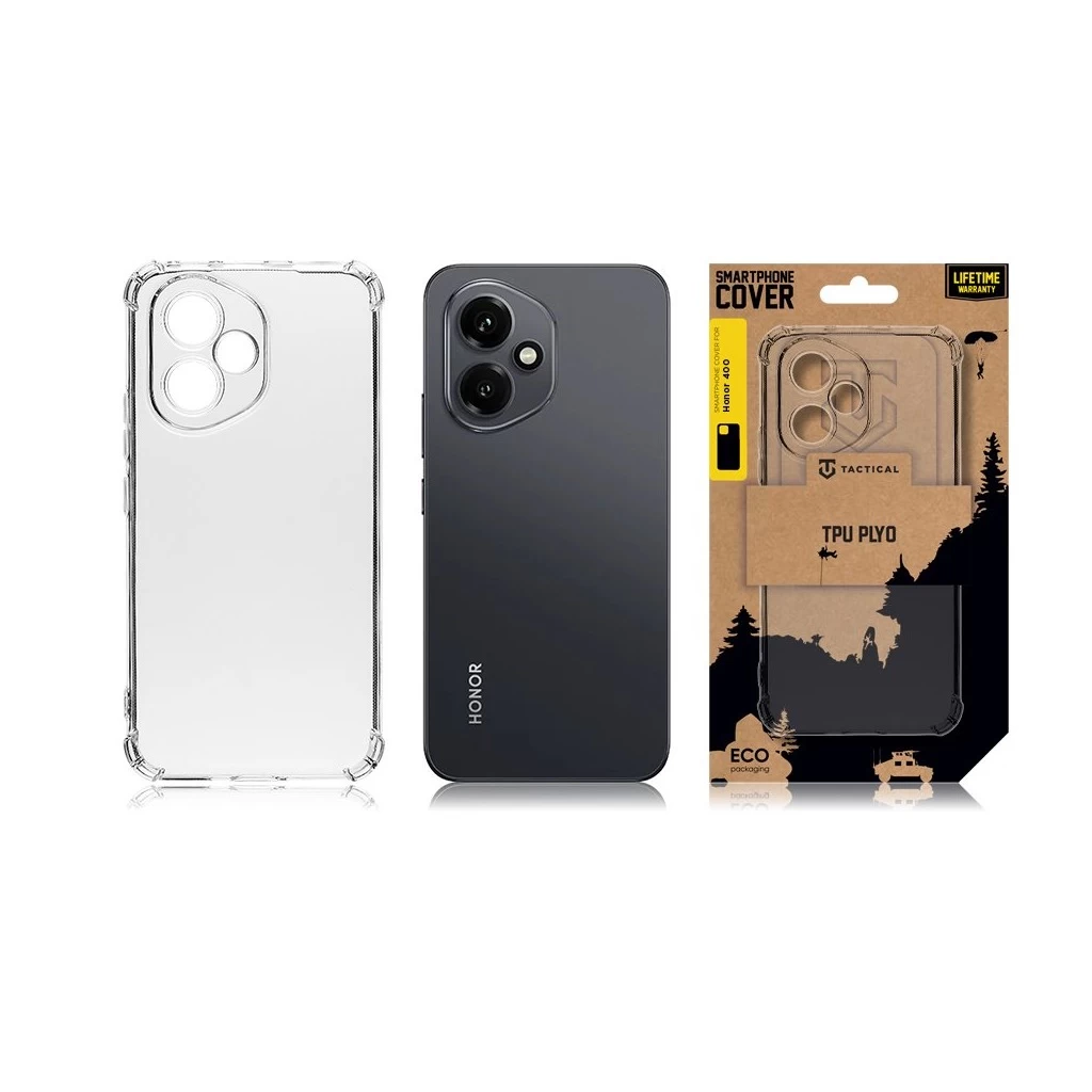Tactical TPU Plyo tok Honor 400 készülékhez átlátszó
