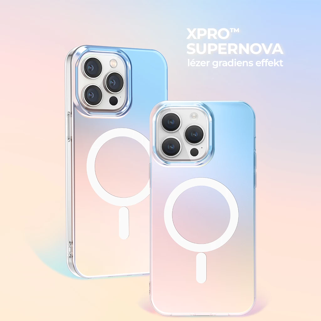 XPRO™ SUPERNOVA színváltós MagSafe védőtok Apple iPhone 16 Pro készülékhez – ECO csomagolással
