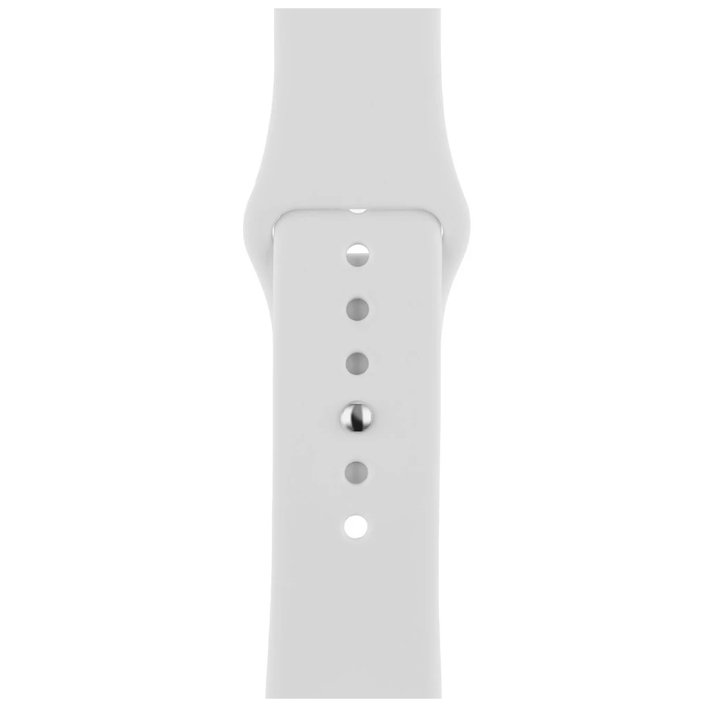 OBAL:ME szilikon szíj Apple Watch 38-41mm készülékhez S-M fehér