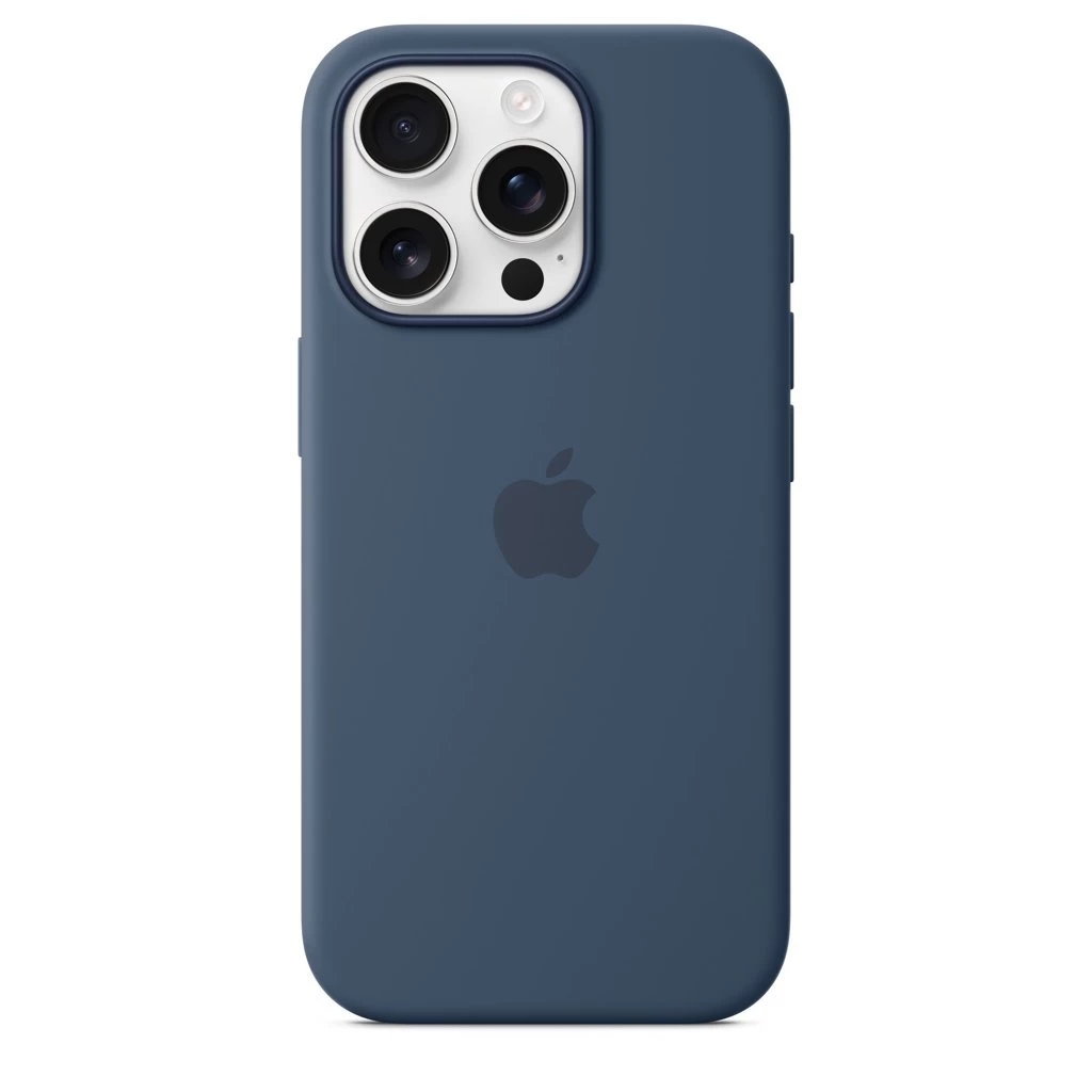 MYYK3ZM/A Apple Silicone Magsafe tok iPhone 16 Pro készülékhez denim