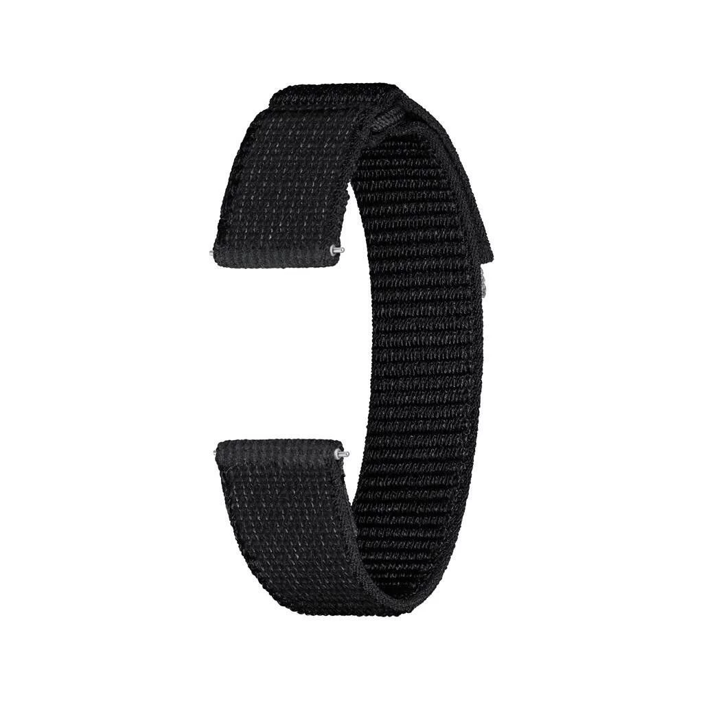 ET-SVR93SBE Samsung Galaxy Watch 6/6 Classic készülékhez szövet szíj S/M fekete