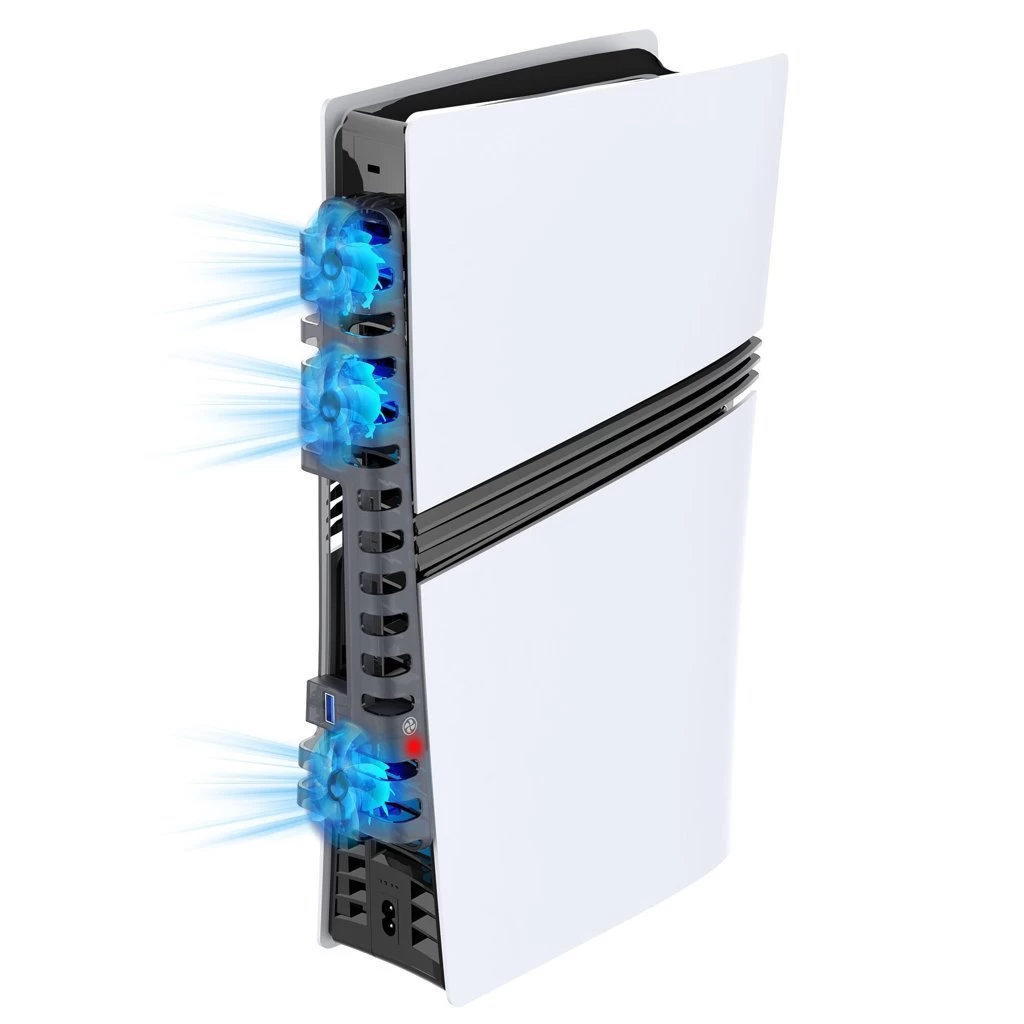 iPega P5R002 Coolin Fan PS5 Pro/Slim készülékhez átlátszó (Sérült csomagolás)