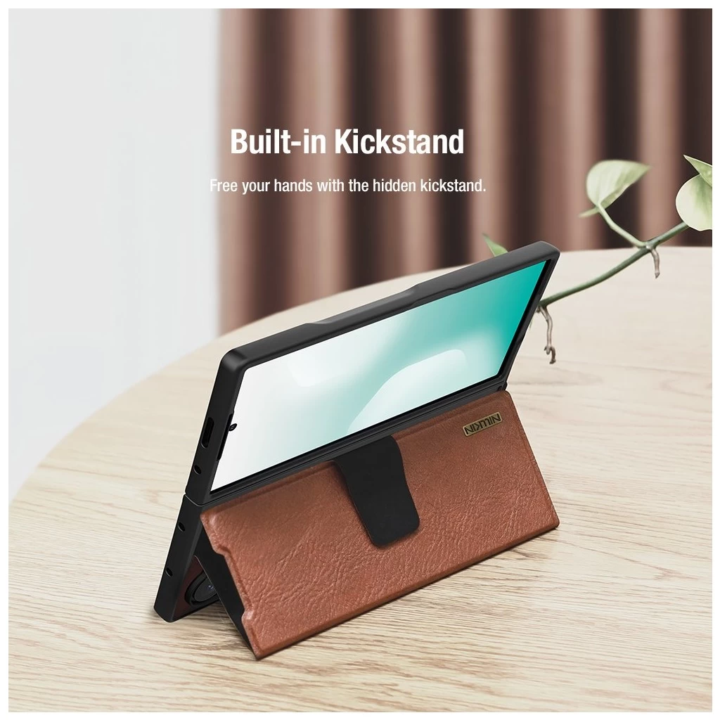 Nillkin Aoge tok Samsung Galaxy Z Fold 7 készülékhez barna