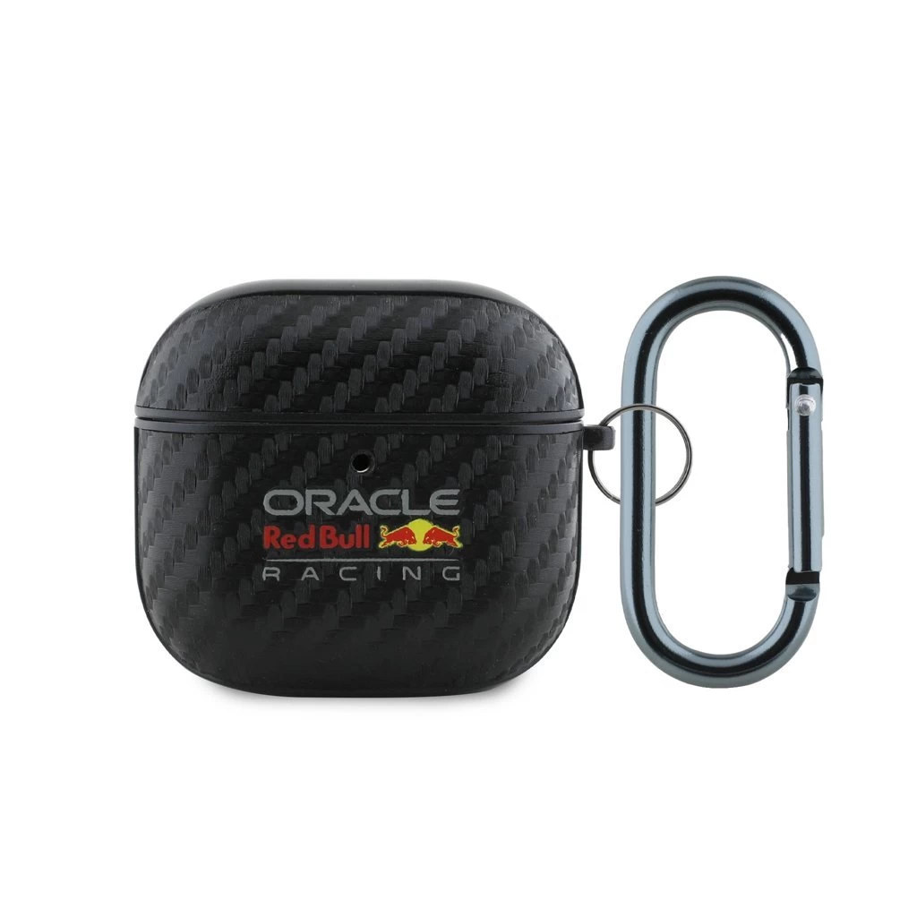 Red Bull PU Carbon tok AirPods 4 készülékhez fekete