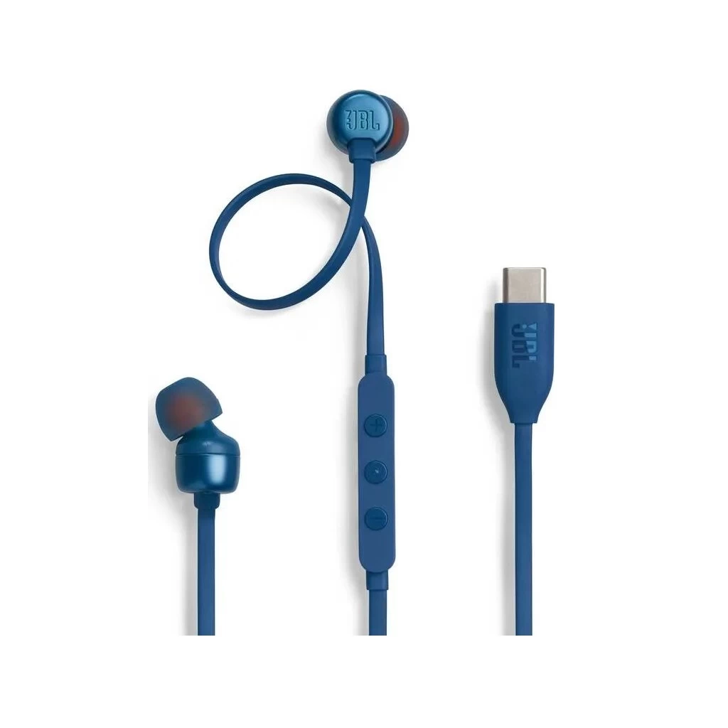 JBL Tune 310C In-Ear USB-C fülhallgató kék (sérült csomagolás)