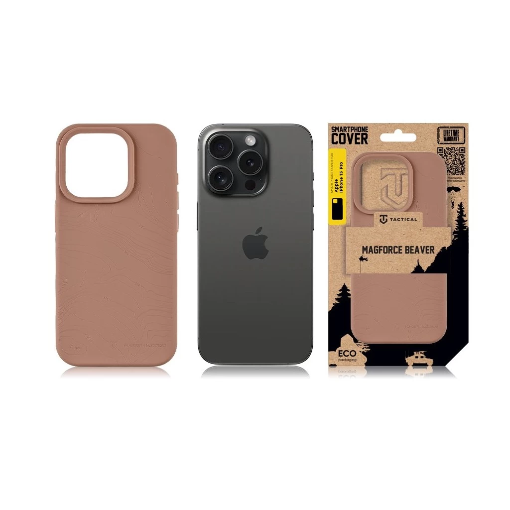 Tactical MagForce Beaver tok pro iPhone 15 Pro készülékhez Moucha Moose