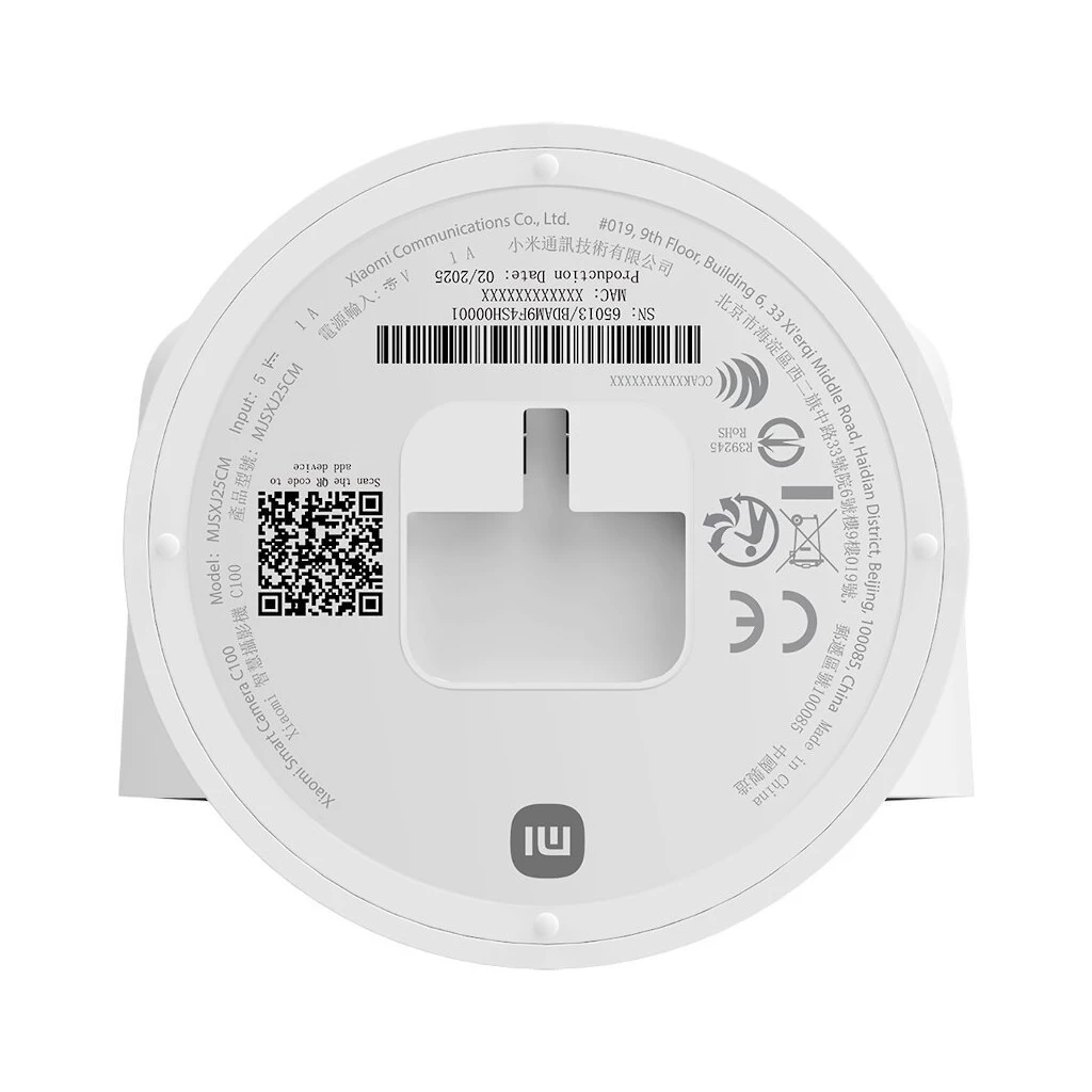 Xiaomi okos kamera C100 fehér