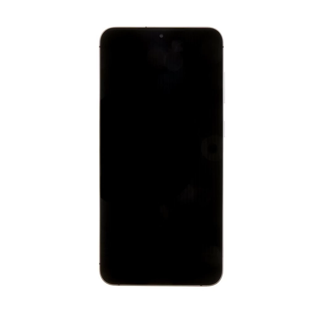 LCD kijelző + érintő egység + elülső tok Samsung S916 Galaxy S23+ készülékhez (Service Pack) – levendula