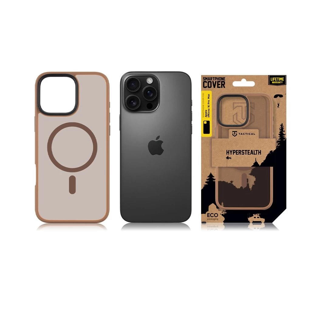 Tactical MagForce Hyperstealth tok iPhone 16 Pro Max készülékhez Moucha Moose