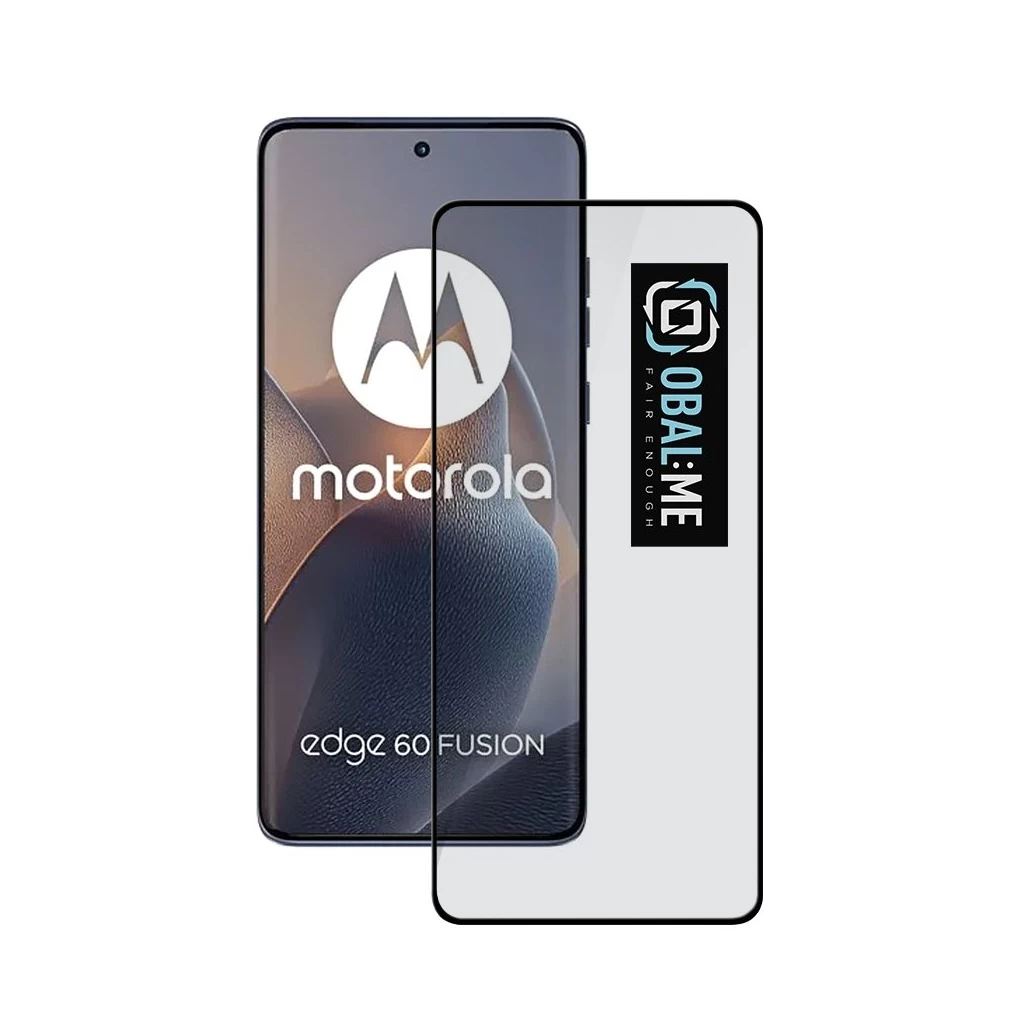 OBAL:ME 5D üvegkijelzővédő Motorola Edge 60/60 Pro/60 Fusion készülékhez fekete