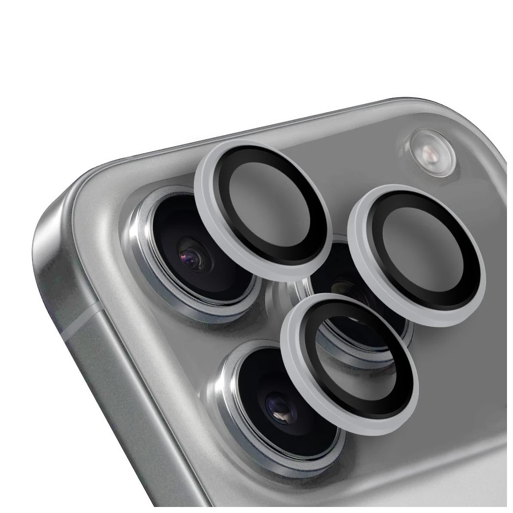 OBAL:ME lencsevédő az Apple iPhone 17 Pro/17 Pro Max készülékhez, ezüst