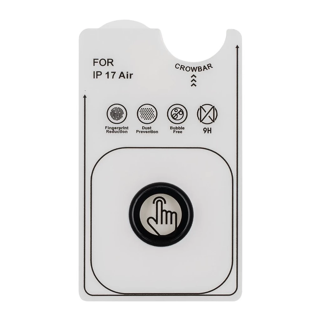 OBAL:ME Lencsevédő Apple iPhone 17 Air készülékhez fekete