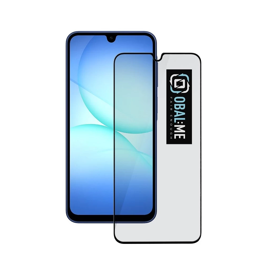 OBAL:ME 5D kijelzővédő Samsung Galaxy A17 4G/5G készülékhez fekete