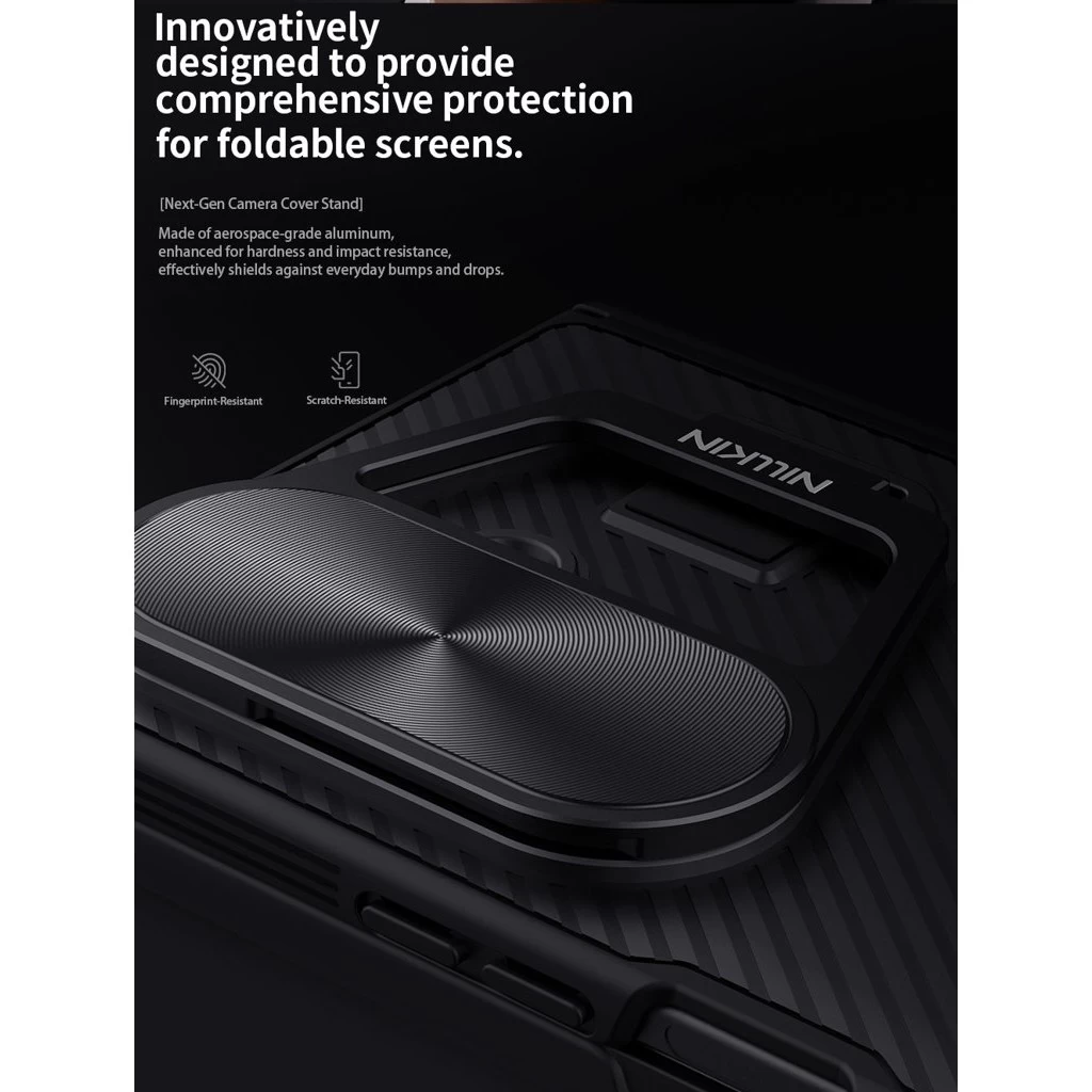 Nillkin CamShield Prop tok Samsung Galaxy Z Fold 7 készülékhez fekete