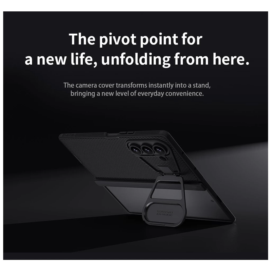 Nillkin CamShield Prop tok Samsung Galaxy Z Fold 7 készülékhez fekete