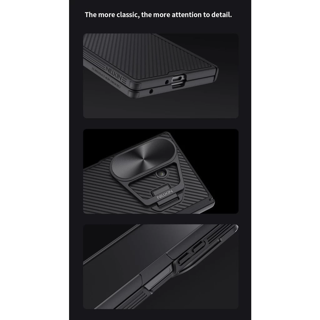 Nillkin CamShield Prop tok Samsung Galaxy Z Fold 7 készülékhez fekete