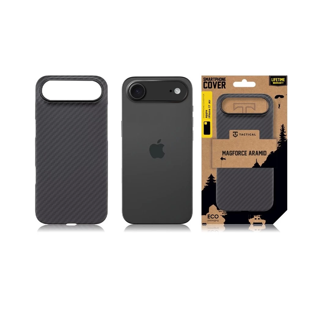 Tactical MagForce Aramid tok Apple iPhone 17 Air készülékhez fekete