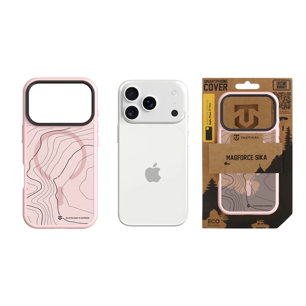 Tactical MagForce Hyperstealth Sika tok iPhone 17 Pro készülékhez Pink Panther