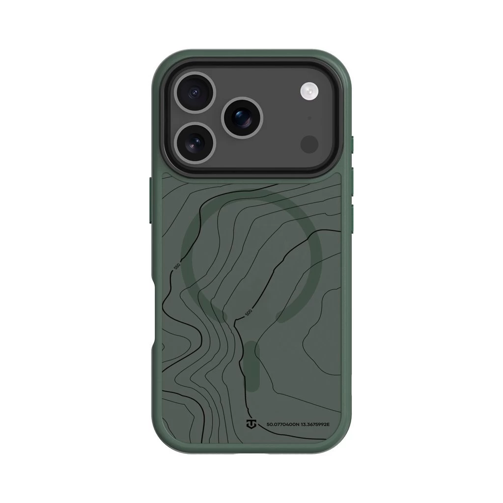 Tactical MagForce Hyperstealth Sika tok iPhone 17 Pro készülékhez erdő zöld